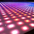 verlichte dansvloer bruiloftsfeest