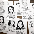 Karikaturen Basisschool afscheid kopie