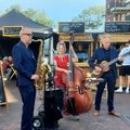 Trio Low Lady zang contrabas gitaar saxofoon Waddinxveen