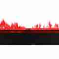 Dimplex Cassette Front Red Flame