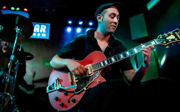 Cuarteto de jazz con cantante en concierto en Madrid