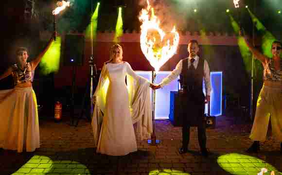 Espectáculo de Fuego para Bodas y eventos