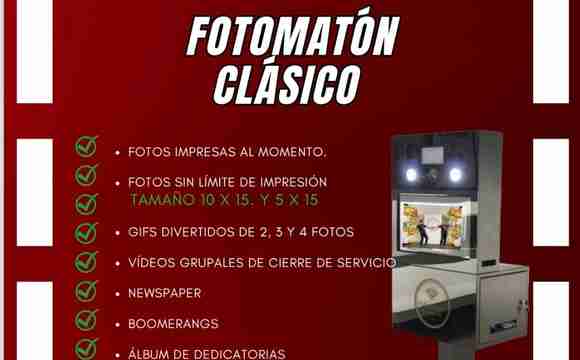 Fotomatón clásico con IA