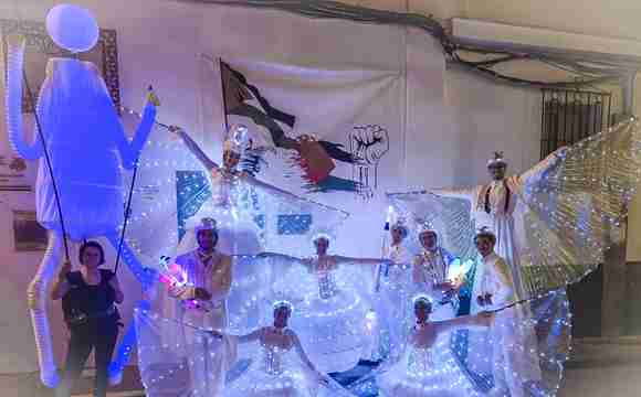 Pasacalles LED con mucho color