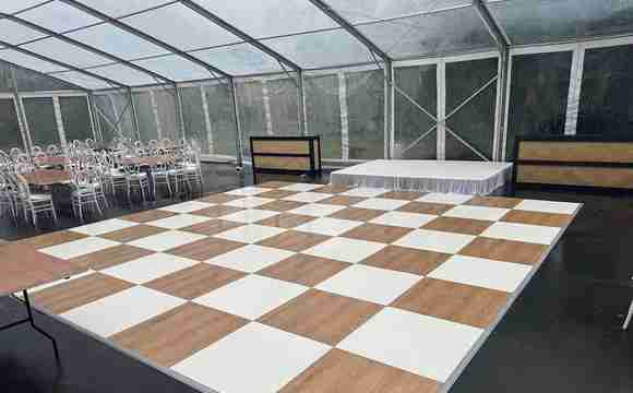 Elegante Pista de Baile de Madera para bailar toda la noche sin parar