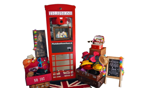 Engelse Telefooncel Photobooth boeken