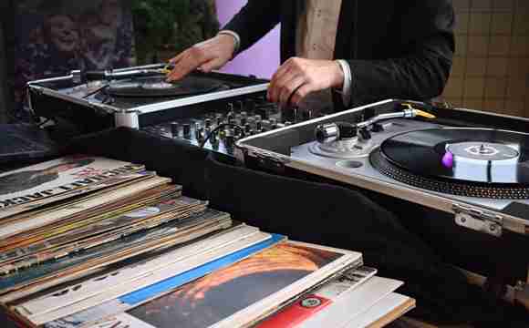 Vinyl DJ vintage