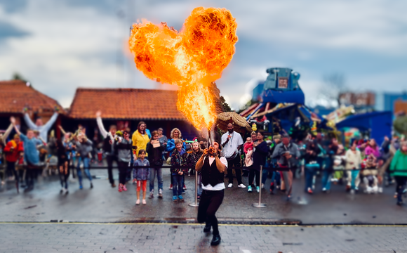 fire show solo