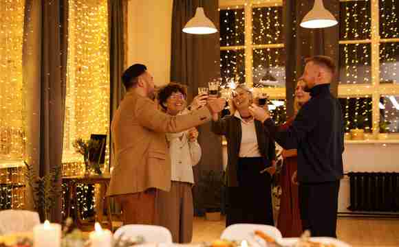 kerstdiner bedrijf boeken