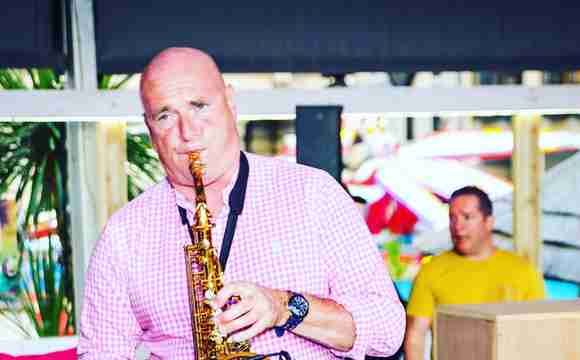Saxophonist James for hire