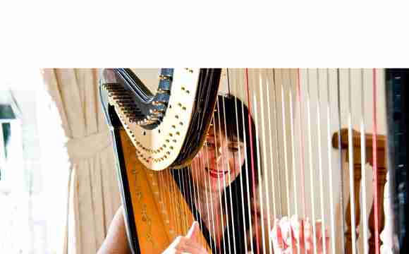 book harpists for birthday and wedding