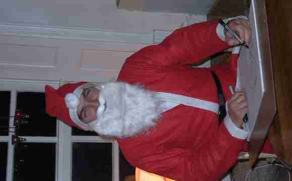 Sneltekenaar Santa boeken 