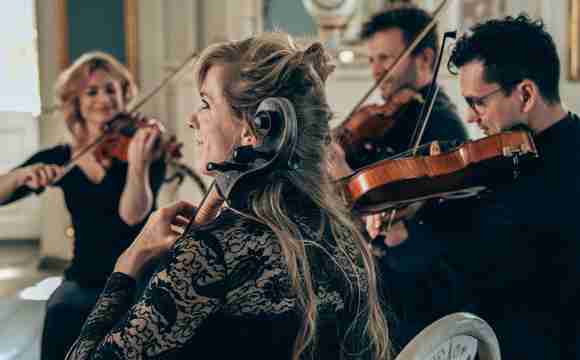 Boka hyr Swedish Classical String Society till ditt bröllop, julfest, fest eller företagsevenemang