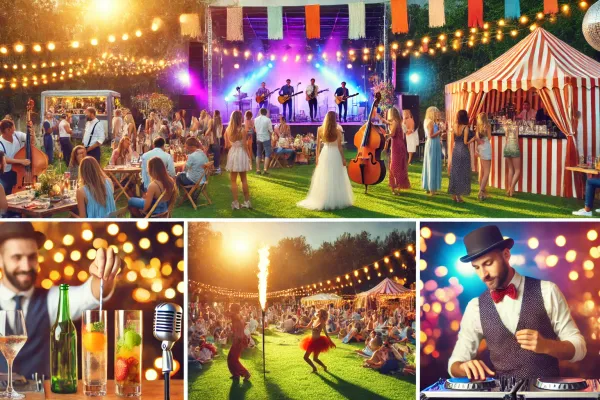 Sommerliche Veranstaltungsideen mit Evenses Entertainment