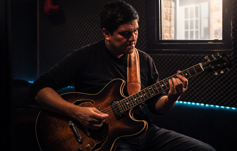 Cuarteto parrandero creando ambiente en celebración