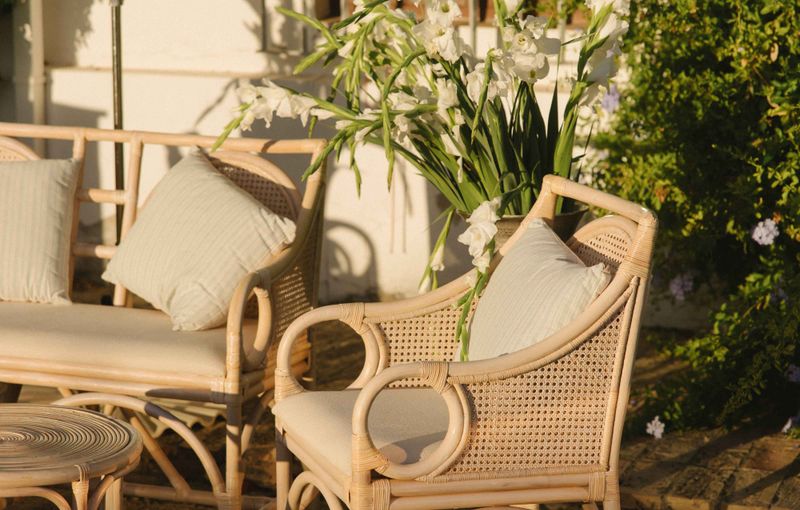 Decoración adaptable para eventos en interior y exterior