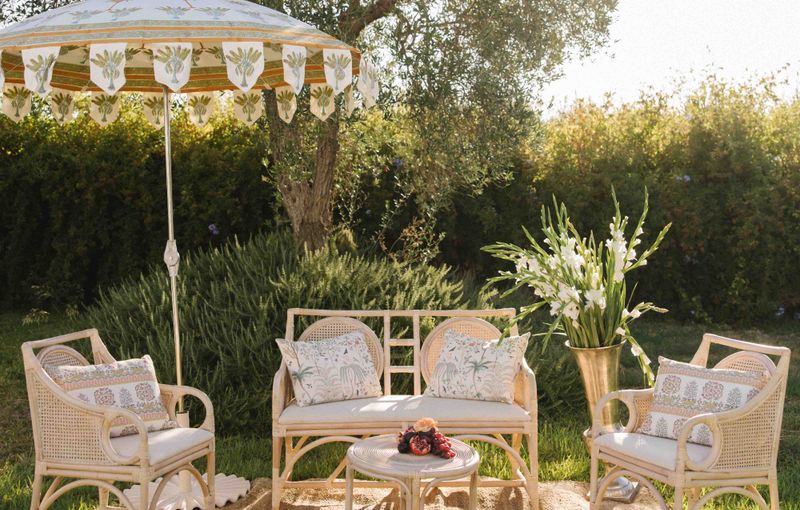 Sombrillas decorativas para ceremonias y aperitivos