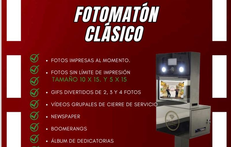 Fotomatón clásico con IA