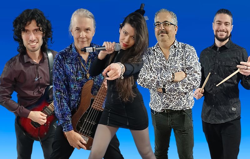 Banda de pop y rock en directo animando boda en Valencia