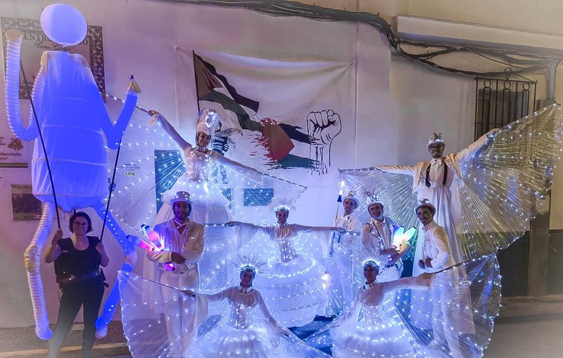 Pasacalles LED con mucho color