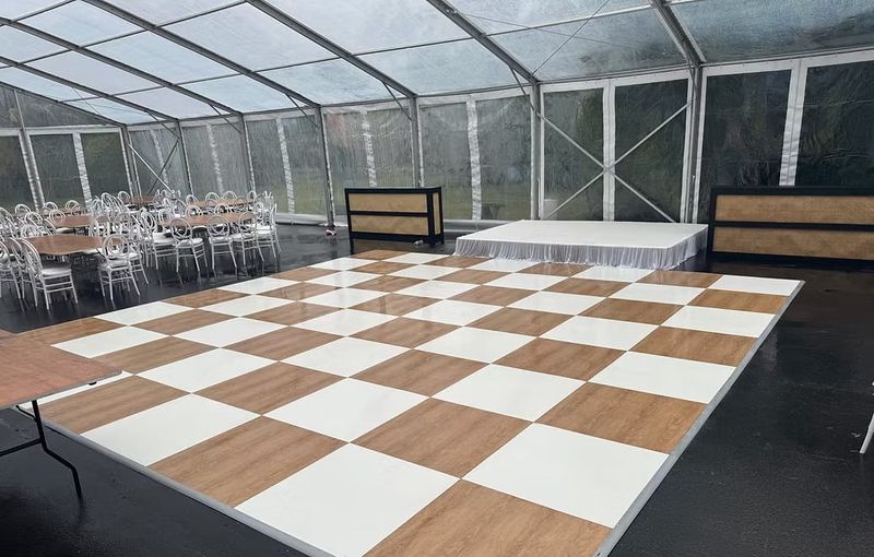 Elegante Pista de Baile de Madera para bailar toda la noche sin parar