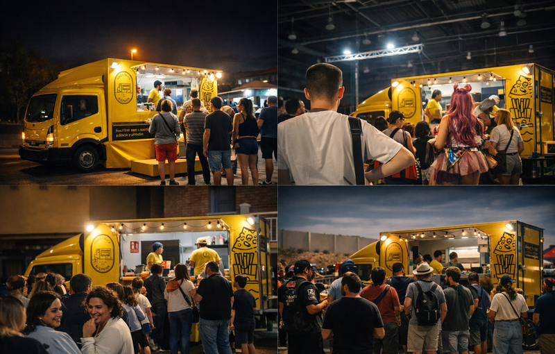 Food truck para eventos en Zaragoza. Llevamos la comida sobre ruedas