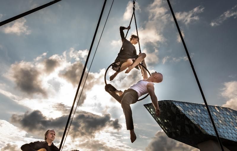 The Aerial Dance Duo