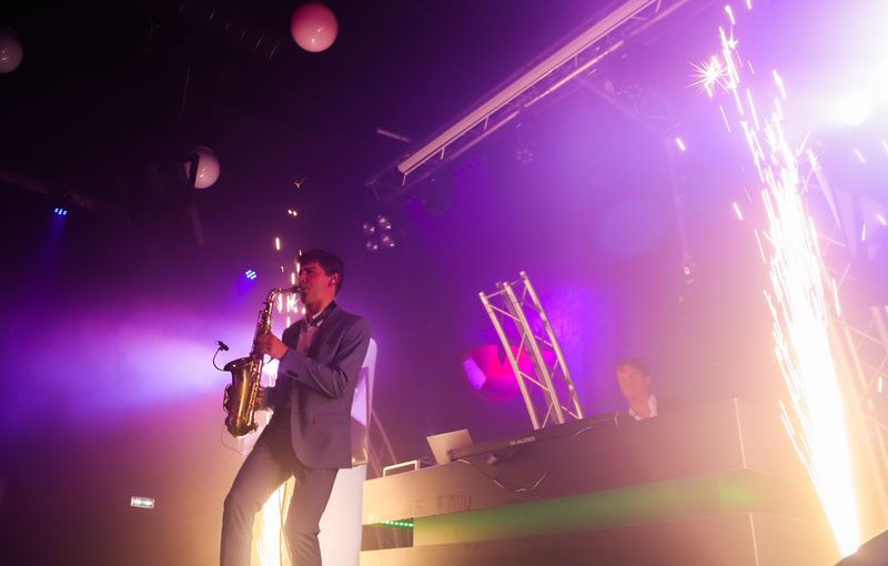 Saxofonist Martijn