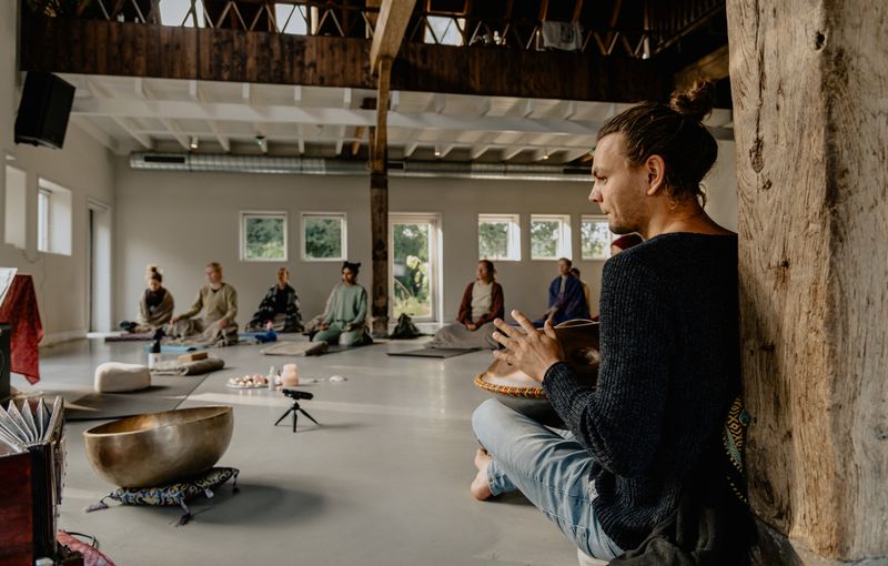 The Handpan man