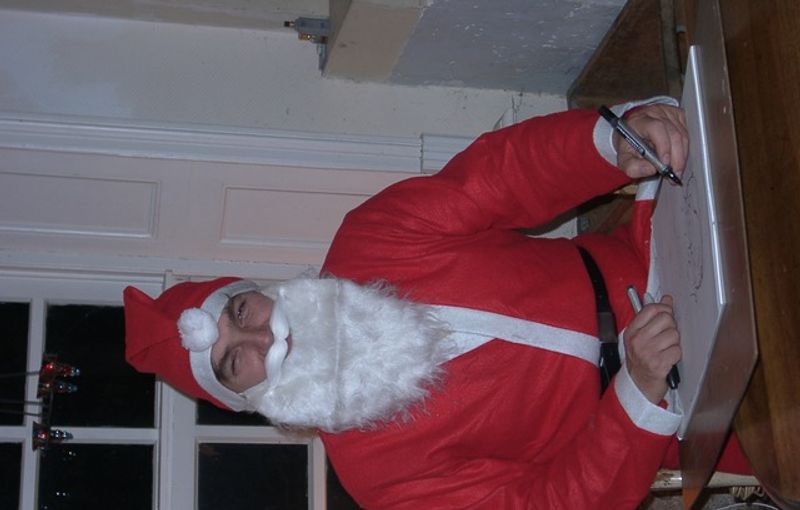 Sneltekenaar Santa boeken 