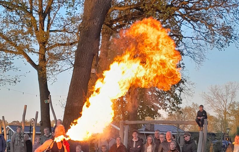 boeken vuurshow