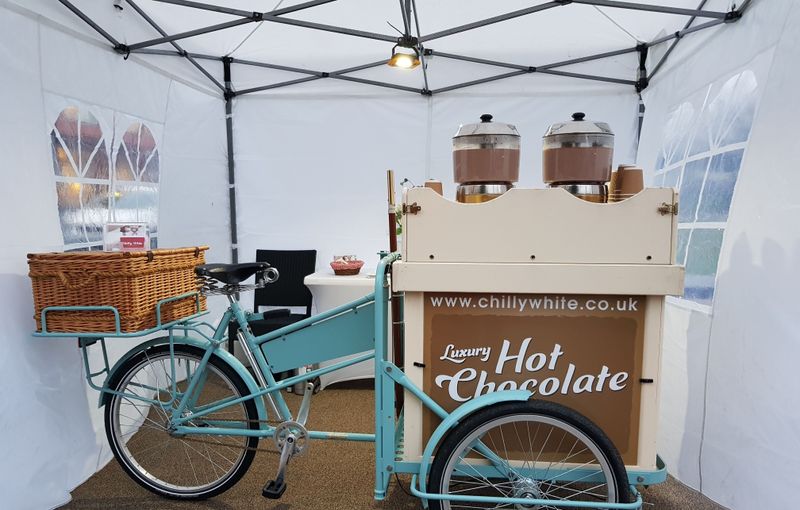 Hot chocolate tricycle