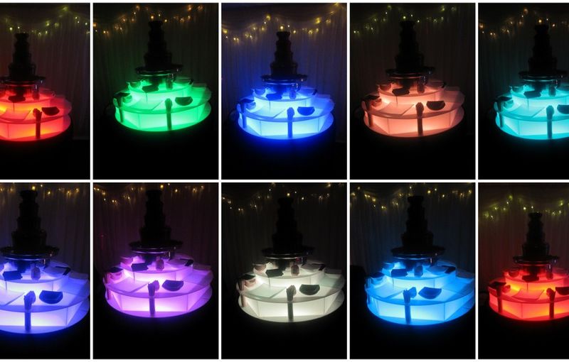 LED Chocolate Fountain